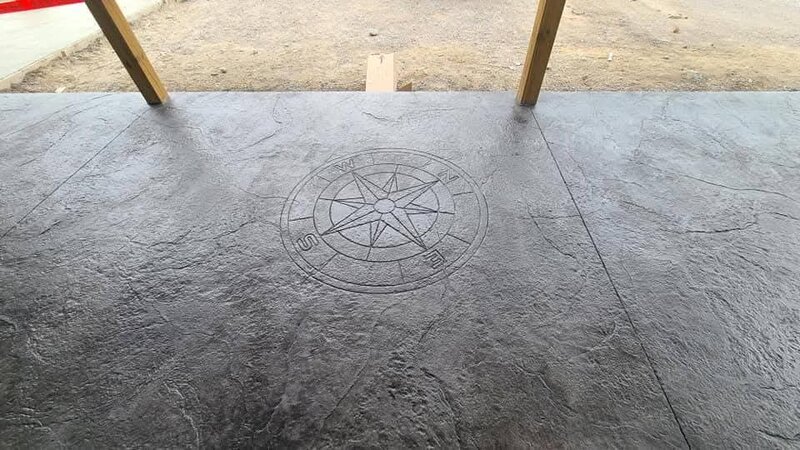 Beton elicopterizat, beton amprentat, beton dezactivat.